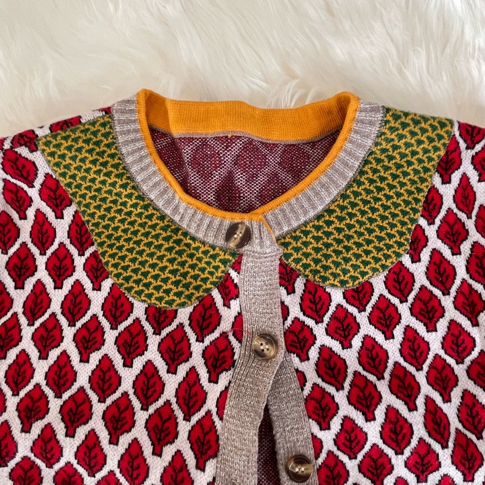 Anthropologie Fall Cardigan - Picture 2 of 7
